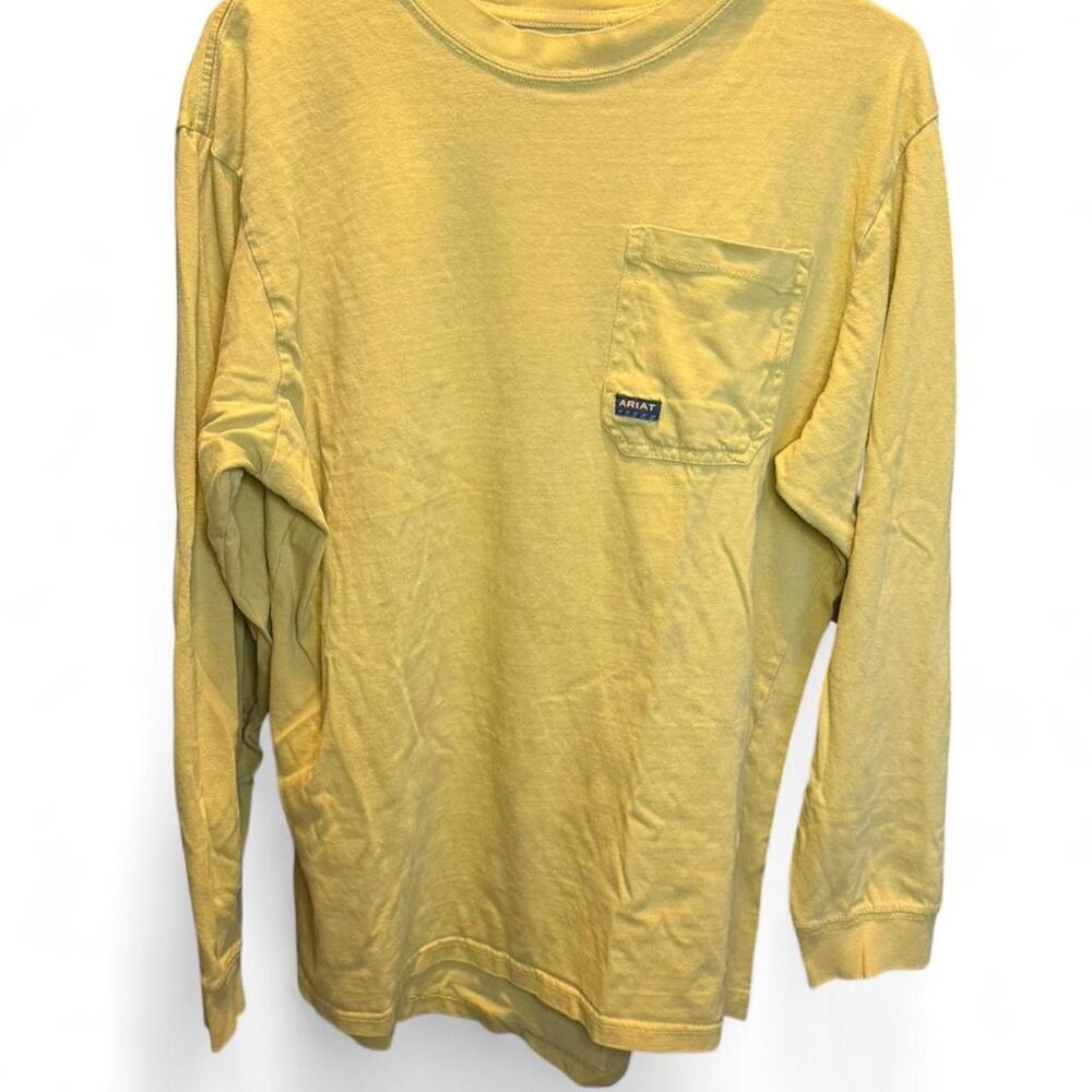 Ariat Men's Yellow Shirt Size M
